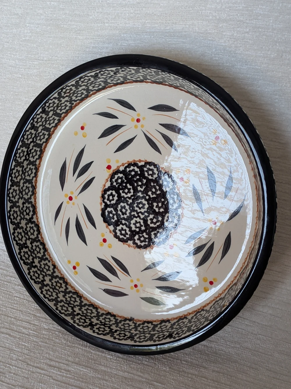 Temp-Tations Presentable Ovenware By Tara Old World Black Pattern, 9